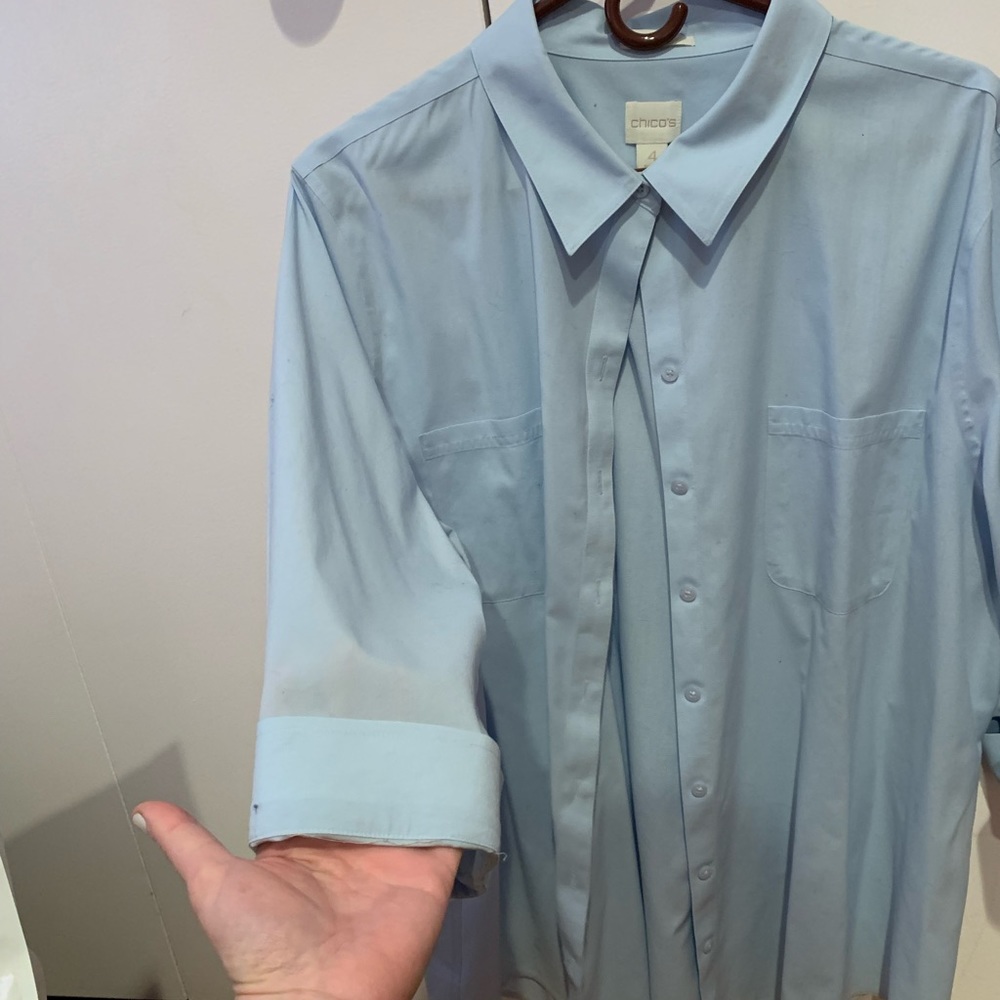 Chicos Button Down - image 4